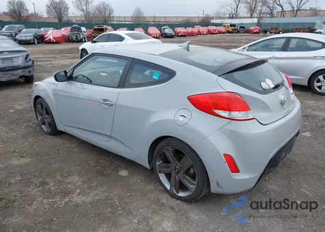 2013 Hyundai Veloster Re:mix z USA, uszkodzony, nr VIN KMHTC6AD3DU140949